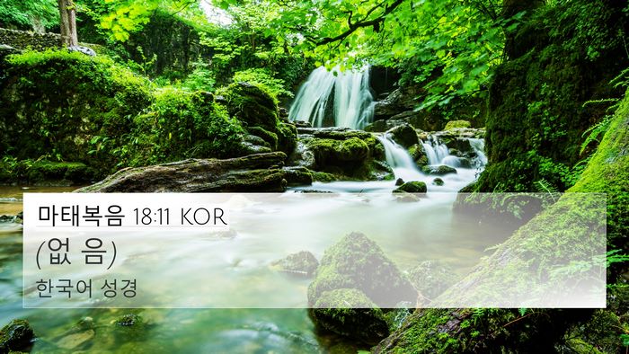 마태복음 18:11 KOR 4K Wallpaper - (없 - 4K Wallpaper Bible Verse
