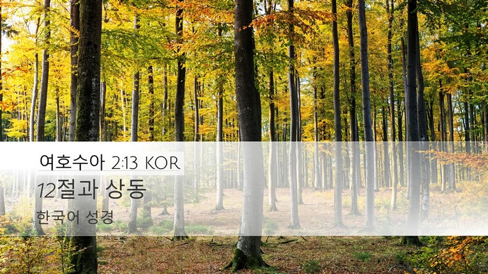 여호수아 2:13 KOR Bible Verse Image
