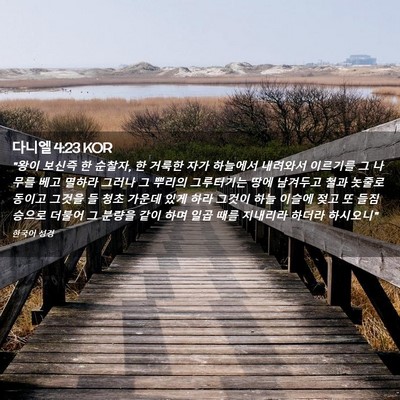 Picture 02 - 다니엘 4:23 KOR - 