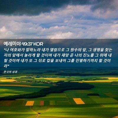 Picture 02 - 예레미야 49:37 KOR - 