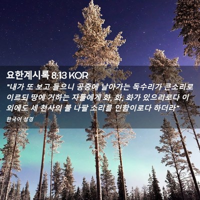 Picture 02 - 요한계시록 8:13 KOR - 