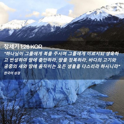 Picture 02 - 창세기 1:28 KOR - 