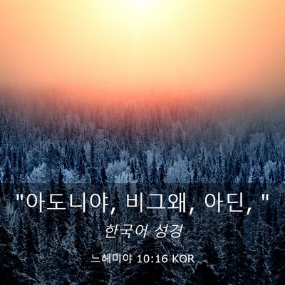 Picture 03 - 느헤미야 10:16 KOR - 