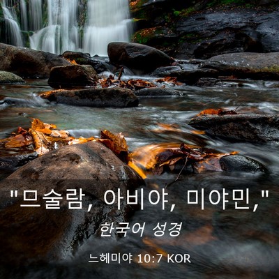Picture 03 - 느헤미야 10:7 KOR - 