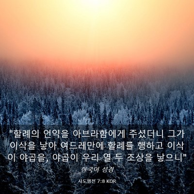 Picture 03 - 사도행전 7:8 KOR - 
