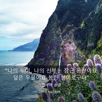 Picture 03 - 아가 4:12 KOR - 