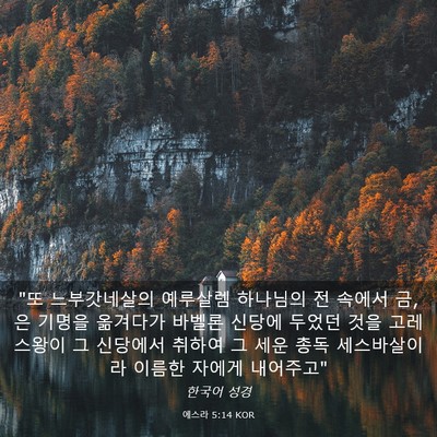 Picture 03 - 에스라 5:14 KOR - 