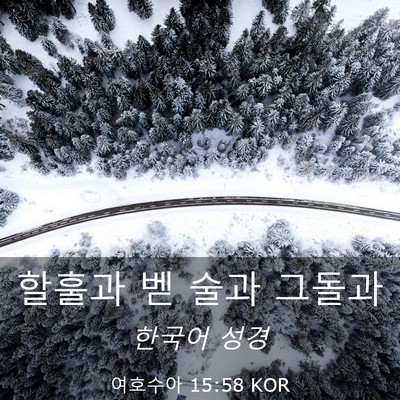 Picture 03 - 여호수아 15:58 KOR - 할훌과 벧 술과 - Bible Verse Picture