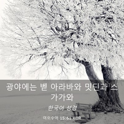 Picture 03 - 여호수아 15:61 KOR - 광야에는 벧 아라바와 밋딘과 - Bible Verse Picture