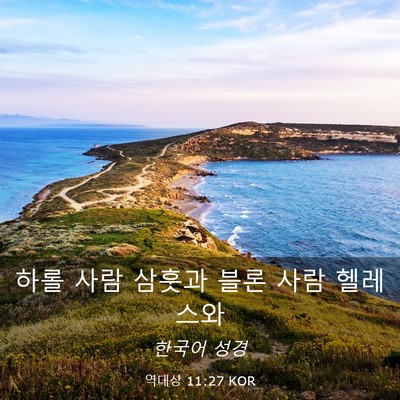 Picture 03 - 역대상 11:27 KOR - 하롤 사람 삼훗과 블론 사람 - Bible Verse Picture
