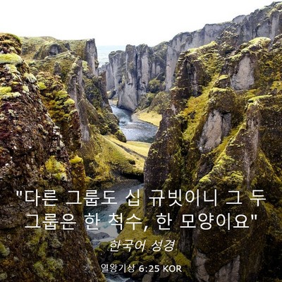 Picture 03 - 열왕기상 6:25 KOR - 