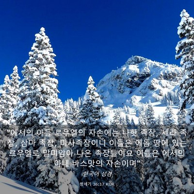 Picture 03 - 창세기 36:17 KOR - 