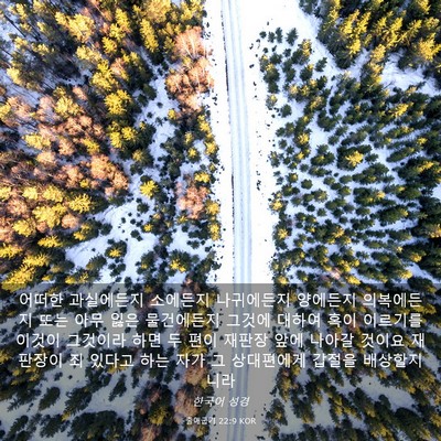 Picture 03 - 출애굽기 22:9 KOR - 어떠한 과실에든지 소에든지 - Bible Verse Picture