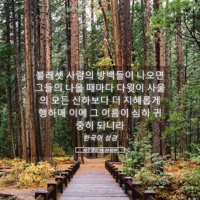 Picture 05 - 사무엘상 18:30 KOR - 블레셋 사람의 방백들이 나오면 - Bible Verse Picture