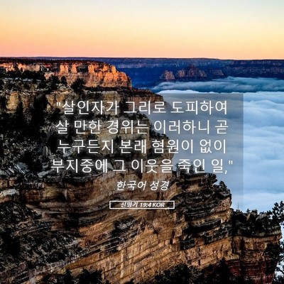 Picture 05 - 신명기 19:4 KOR - 