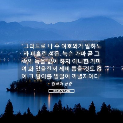 Picture 05 - 에스겔 24:6 KOR - 