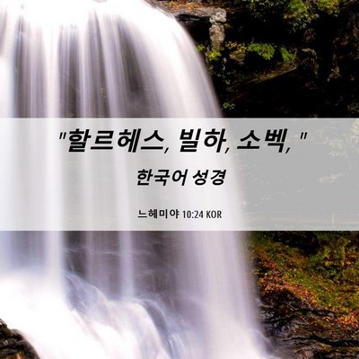 Picture 06 - 느헤미야 10:24 KOR - 