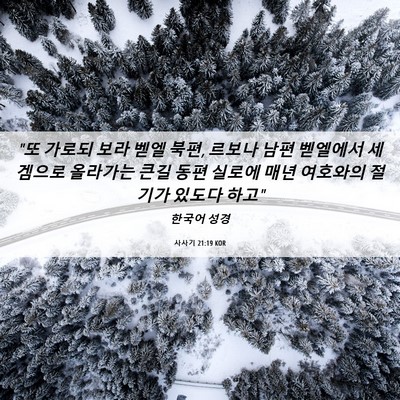 Picture 06 - 사사기 21:19 KOR - 