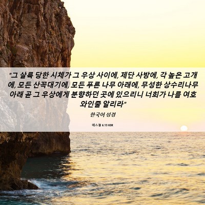 Picture 06 - 에스겔 6:13 KOR - 