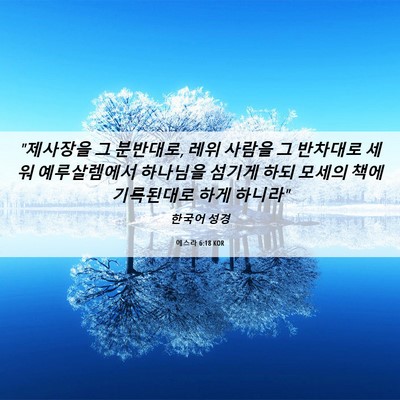 Picture 06 - 에스라 6:18 KOR - 