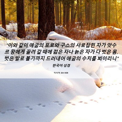 Picture 06 - 이사야 20:4 KOR - 