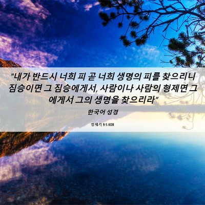 Picture 06 - 창세기 9:5 KOR - 