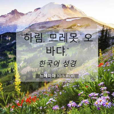 Picture 07 - 느헤미야 10:5 KOR - 