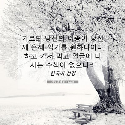 Picture 07 - 사무엘상 1:18 KOR - 가로되 당신의 여종이 당신께 은혜 - Bible Verse Picture
